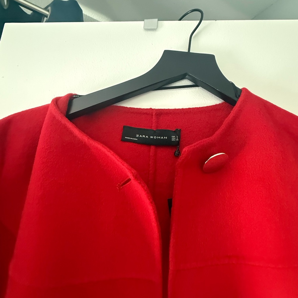 Zara Women's Red Coat
